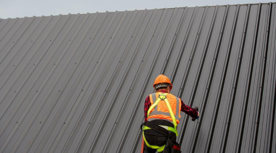 Professional metal roof installation services in Comfrey, MN